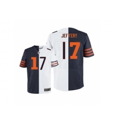 Nike Chicago Bears 17 Alshon Jeffery White-Blue Limited Split NFL Jersey Nike Chicago Bears 17 Alshon Jeffery White-Blue Limited Split NFL Jersey