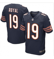 Nike Chicago Bears #19 Eddie Royal Navy Blue Team Color Mens Stitched NFL Elite Jersey Nike Chicago Bears #19 Eddie Royal Navy Blue Team Color Mens Stitched NFL Elite Jersey