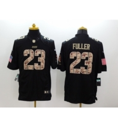 Nike Chicago Bears 23 Kyle Fuller Black Limited Salute to Service NFL Jersey Nike Chicago Bears 23 Kyle Fuller Black Limited Salute to Service NFL Jersey
