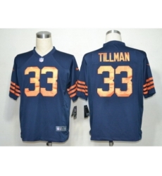 Nike Chicago Bears 33 Charles Tillman Blue Game Orange Number NFL Jersey Nike Chicago Bears 33 Charles Tillman Blue Game Orange Number NFL Jersey