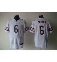 Nike Chicago Bears 6 Jay Cutler White Elite NFL Jersey Nike Chicago Bears 6 Jay Cutler White Elite NFL Jersey