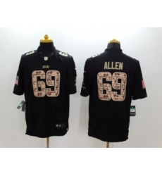 Nike Chicago Bears 69 Jared Allen Black Limited Salute to Service NFL Jersey Nike Chicago Bears 69 Jared Allen Black Limited Salute to Service NFL Jersey