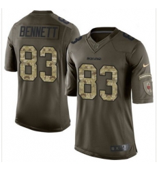 Nike Chicago Bears #83 Martellus Bennett Green Men 27s Stitched NFL Limited Salute to Service Jersey Nike Chicago Bears #83 Martellus Bennett Green Men 27s Stitched NFL Limited Salute to Service Jersey