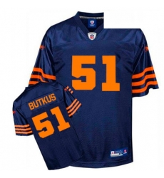 Reebok Chicago Bears 51 Dick Butkus BlueOrange 1940s Replica Throwback NFL Jersey Reebok Chicago Bears 51 Dick Butkus BlueOrange 1940s Replica Throwback NFL Jersey