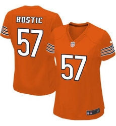 Nike NFL Chicago Bears #57 Jon Bostic Orange Women's Elite Alternate Jersey Nike NFL Chicago Bears #57 Jon Bostic Orange Women's Elite Alternate Jersey