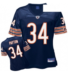 Reebok Chicago Bears 34 Walter Payton Blue Womens Team Color Premier EQT Throwback NFL Jersey Reebok Chicago Bears 34 Walter Payton Blue Womens Team Color Premier EQT Throwback NFL Jersey