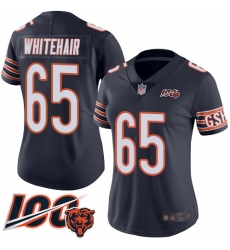 Women Chicago Bears 65 Cody Whitehair Navy Blue Team Color 100th Season Limited Football Jersey Women Chicago Bears 65 Cody Whitehair Navy Blue Team Color 100th Season Limited Football Jersey