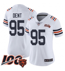Women Chicago Bears 95 Richard Dent White 100th Season Limited Football Jersey Women Chicago Bears 95 Richard Dent White 100th Season Limited Football Jersey