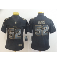 Women Nike Bears 52 Khalil Mack Black Gold Vapor Untouchable Limited Jersey Women Nike Bears 52 Khalil Mack Black Gold Vapor Untouchable Limited Jersey