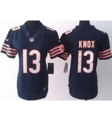 Women Nike Chicago Bears 13 Johnny Knox Blue LIMITED Jerseys Women Nike Chicago Bears 13 Johnny Knox Blue LIMITED Jerseys