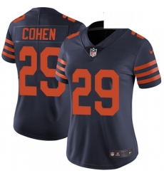 Womens Nike Chicago Bears 29 Tarik Cohen Elite Navy Blue Alternate NFL Jersey Womens Nike Chicago Bears 29 Tarik Cohen Elite Navy Blue Alternate NFL Jersey