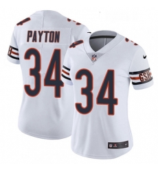 Womens Nike Chicago Bears 34 Walter Payton White Vapor Untouchable Limited Player NFL Jersey Womens Nike Chicago Bears 34 Walter Payton White Vapor Untouchable Limited Player NFL Jersey
