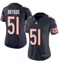 Womens Nike Chicago Bears 51 Dick Butkus Navy Blue Team Color Vapor Untouchable Limited Player NFL Jersey Womens Nike Chicago Bears 51 Dick Butkus Navy Blue Team Color Vapor Untouchable Limited Player NFL Jersey