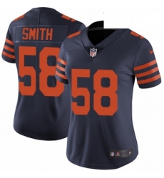 Womens Nike Chicago Bears 58 Roquan Smith Navy Blue Alternate Vapor Untouchable Limited Player NFL Jersey Womens Nike Chicago Bears 58 Roquan Smith Navy Blue Alternate Vapor Untouchable Limited Player NFL Jersey