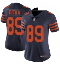 Womens Nike Chicago Bears 89 Mike Ditka Elite Navy Blue Alternate NFL Jersey Womens Nike Chicago Bears 89 Mike Ditka Elite Navy Blue Alternate NFL Jersey