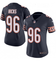 Womens Nike Chicago Bears 96 Akiem Hicks Elite Navy Blue Team Color NFL Jersey Womens Nike Chicago Bears 96 Akiem Hicks Elite Navy Blue Team Color NFL Jersey