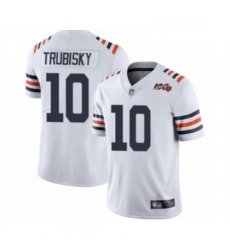 Youth Chicago Bears 10 Mitchell Trubisky White 100th Season Limited Football Jersey Youth Chicago Bears 10 Mitchell Trubisky White 100th Season Limited Football Jersey