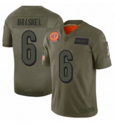 Men Cincinnati Bengals 6 Jeff Driskel Limited Camo 2019 Salute to Service Football Jersey Men Cincinnati Bengals 6 Jeff Driskel Limited Camo 2019 Salute to Service Football Jersey