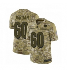 Mens Cincinnati Bengals 60 Michael Jordan Limited Camo 2018 Salute to Service Football Jersey Mens Cincinnati Bengals 60 Michael Jordan Limited Camo 2018 Salute to Service Football Jersey