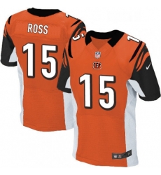 Mens Nike Cincinnati Bengals 15 John Ross Elite Orange Alternate NFL Jersey Mens Nike Cincinnati Bengals 15 John Ross Elite Orange Alternate NFL Jersey