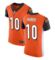 Nike Bengals #10 Kevin Huber Orange Alternate Mens Stitched NFL Vapor Untouchable Elite Jersey Nike Bengals #10 Kevin Huber Orange Alternate Mens Stitched NFL Vapor Untouchable Elite Jersey