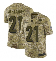 Nike Bengals 21 Mackensie Alexander Camo Men Stitched NFL Limited 2018 Salute To Service Jersey Nike Bengals 21 Mackensie Alexander Camo Men Stitched NFL Limited 2018 Salute To Service Jersey