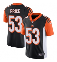Nike Bengals #53 Billy Price Black Team Color Mens Stitched NFL Vapor Untouchable Limited Jersey Nike Bengals #53 Billy Price Black Team Color Mens Stitched NFL Vapor Untouchable Limited Jersey