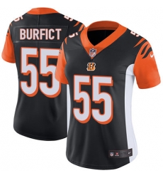 Nike Bengals #55 Vontaze Burfict Black Team Color Womens Stitched NFL Vapor Untouchable Limited Jersey Nike Bengals #55 Vontaze Burfict Black Team Color Womens Stitched NFL Vapor Untouchable Limited Jersey