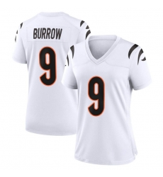 Women Cincinnati Bengals 9 Joe Burrow White Vapor Untouchable Limited Jersey Women Cincinnati Bengals 9 Joe Burrow White Vapor Untouchable Limited Jersey
