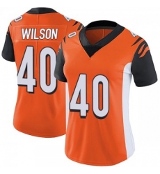 Women Nike Cincinnati Bengals 40 Brandon Wilson Orange Jersey Women Nike Cincinnati Bengals 40 Brandon Wilson Orange Jersey