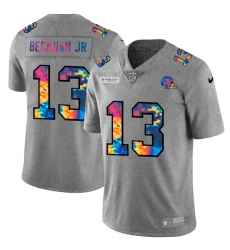 Cleveland Browns 13 Odell Beckham Jr Men Nike Multi Color 2020 NFL Crucial Catch NFL Jersey Greyheather Cleveland Browns 13 Odell Beckham Jr Men Nike Multi Color 2020 NFL Crucial Catch NFL Jersey Greyheather