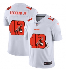 Cleveland Browns 13 Odell Beckham Jr White Men Nike Team Logo Dual Overlap Limited NFL Jersey Cleveland Browns 13 Odell Beckham Jr White Men Nike Team Logo Dual Overlap Limited NFL Jersey