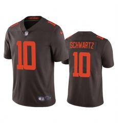 Men Cleveland Browns 10 Anthony Schwartz Brown Vapor Untouchable Limited Stitched Jersey Men Cleveland Browns 10 Anthony Schwartz Brown Vapor Untouchable Limited Stitched Jersey