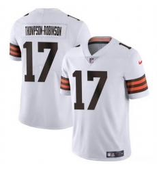 Men Cleveland Browns 17 Dorian Thompson Robinson White Vapor Untouchable Limited Stitched Jersey Men Cleveland Browns 17 Dorian Thompson Robinson White Vapor Untouchable Limited Stitched Jersey
