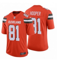 Men Cleveland Browns 81 Austin Hooper NFL Stitched Vapor Untouchable Limited Orange Nike Jersey Men Cleveland Browns 81 Austin Hooper NFL Stitched Vapor Untouchable Limited Orange Nike Jersey