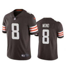 Men's Cleveland Browns #8 Kellen Mond Brown Vapor Untouchable Limited Stitched Jersey Men's Cleveland Browns #8 Kellen Mond Brown Vapor Untouchable Limited Stitched Jersey