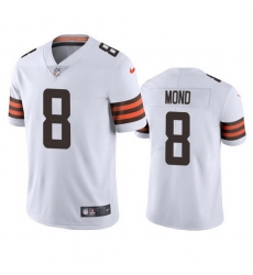 Men's Cleveland Browns #8 Kellen Mond White Vapor Untouchable Limited Stitched Jersey Men's Cleveland Browns #8 Kellen Mond White Vapor Untouchable Limited Stitched Jersey