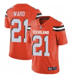 Mens Nike Cleveland Browns 21 Denzel Ward Orange Alternate Vapor Untouchable Limited Player NFL Jersey Mens Nike Cleveland Browns 21 Denzel Ward Orange Alternate Vapor Untouchable Limited Player NFL Jersey