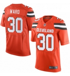Mens Nike Cleveland Browns 30 Denzel Ward Elite Orange Alternate NFL Jersey Mens Nike Cleveland Browns 30 Denzel Ward Elite Orange Alternate NFL Jersey