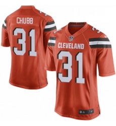 Mens Nike Cleveland Browns 31 Nick Chubb Game Orange Alternate NFL Jersey Mens Nike Cleveland Browns 31 Nick Chubb Game Orange Alternate NFL Jersey