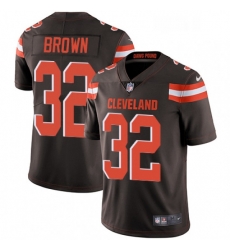Mens Nike Cleveland Browns 32 Jim Brown Brown Team Color Vapor Untouchable Limited Player NFL Jersey Mens Nike Cleveland Browns 32 Jim Brown Brown Team Color Vapor Untouchable Limited Player NFL Jersey