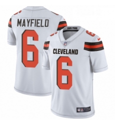 Mens Nike Cleveland Browns 6 Baker Mayfield White Vapor Untouchable Limited Player NFL Jersey Mens Nike Cleveland Browns 6 Baker Mayfield White Vapor Untouchable Limited Player NFL Jersey