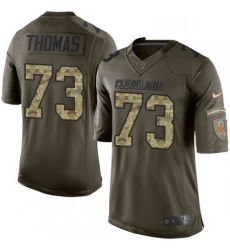 Mens Nike Cleveland Browns 73 Joe Thomas Elite Green Salute to Service NFL Jersey Mens Nike Cleveland Browns 73 Joe Thomas Elite Green Salute to Service NFL Jersey