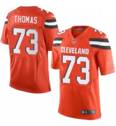 Mens Nike Cleveland Browns 73 Joe Thomas Elite Orange Alternate NFL Jersey Mens Nike Cleveland Browns 73 Joe Thomas Elite Orange Alternate NFL Jersey