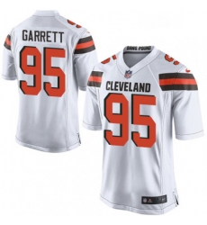 Mens Nike Cleveland Browns 95 Myles Garrett Game White NFL Jersey Mens Nike Cleveland Browns 95 Myles Garrett Game White NFL Jersey