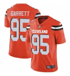 Mens Nike Cleveland Browns 95 Myles Garrett Orange Alternate Vapor Untouchable Limited Player NFL Jersey Mens Nike Cleveland Browns 95 Myles Garrett Orange Alternate Vapor Untouchable Limited Player NFL Jersey