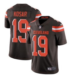 Nike Browns #19 Bernie Kosar Brown Team Color Mens Stitched NFL Vapor Untouchable Limited Jersey Nike Browns #19 Bernie Kosar Brown Team Color Mens Stitched NFL Vapor Untouchable Limited Jersey