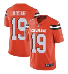 Nike Browns #19 Bernie Kosar Orange Alternate Mens Stitched NFL Vapor Untouchable Limited Jersey Nike Browns #19 Bernie Kosar Orange Alternate Mens Stitched NFL Vapor Untouchable Limited Jersey