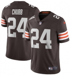 Nike Browns 24 Nick Chubb Brown 2020 New Vapor Untouchable Limited Jersey Nike Browns 24 Nick Chubb Brown 2020 New Vapor Untouchable Limited Jersey