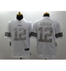 Nike Cleveland Browns 12 Josh Gordon White Limited Platinum NFL Jersey Nike Cleveland Browns 12 Josh Gordon White Limited Platinum NFL Jersey